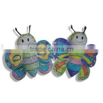 Butterfly and Bee(diy toy,tyvek toy stuffing toy Toys for Painting )