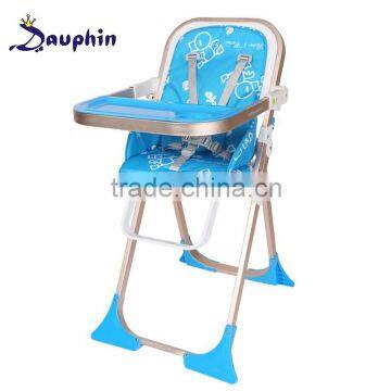 2016 new baby high feeding chair for restautant light weight chair baby high chair