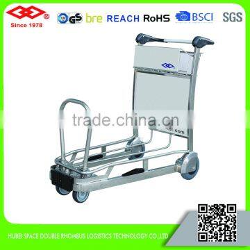 300kg Super Heavy Duty Stainless Steel Airport Trolley With Brake