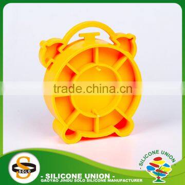 Silicone Case Cat Shape Alarm Leather Case Travel Clock photo-6