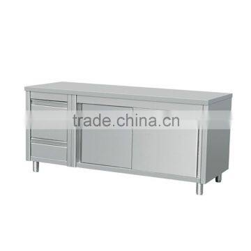 Icegreen Stainless Steel Work Prep Table/ Cabinet With 3 Left Drawers