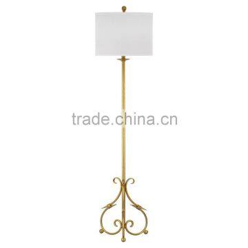 2017 hotel decorative floor lamps brass with linen shade good for inn decor high end
