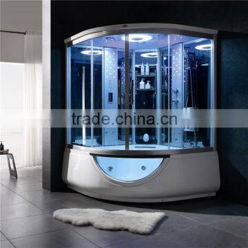 Electronic control panel with whirlpool bathtub massage steam shower room for sale