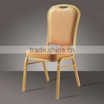 Modern Aluminnum High Density Molded Foam Banquet Chair Stackable Hotel Dining Chair photo-2