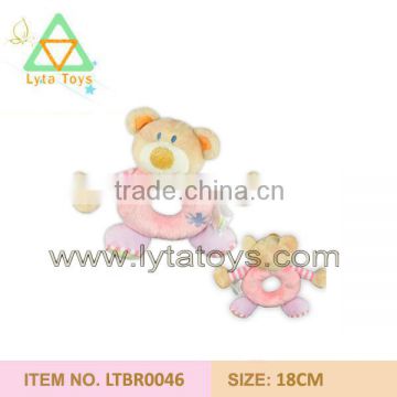 wholesale plush baby rattles toys meet en71