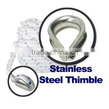 marine hardware Rope Stainless steel 304 thimble