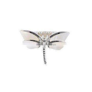 Beautiful dragonfly shaped rings