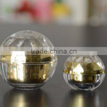 China Supplier Cosmetic Jars Small Quantity Luxury Acrylic Jar