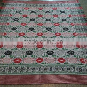 hot production woven cotton blanket that cheap price 1-3 dollars