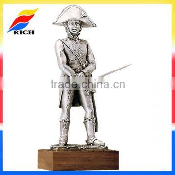 French solider republican army alloy pewter die cast miniature toys