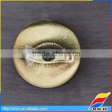 2015 creative eye design crystal paper weight