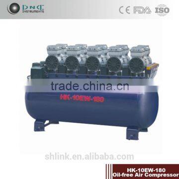 China Oil-free air compressor for sale HK-10EW-180