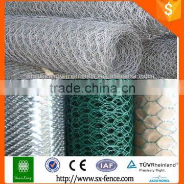 Hot dipped /PVC Coated Gabion Box Wire Mesh (Factory)/galvanized hexagonal wire mesh