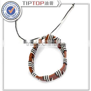 Leather Wrap wristband Bracelets Knitted Cowhide With Rope Bangles Charm Cross Wing Bracelets Bangles Mens Bracelets Adjustable