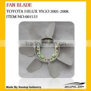 toyota hlux vigo fan blade 001533 fan blade for toyota hilux