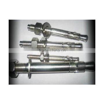 high quality Sleeve Anchors, Wedge anchors and drop in anchors made in china