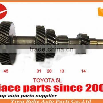 Toyota hiace gearbox parts 45-31-20-13-14 transmission shaft for hiace 5L