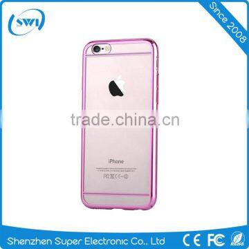 2017 new product PC Electroplating Phone Cover For Iphone 6 6S