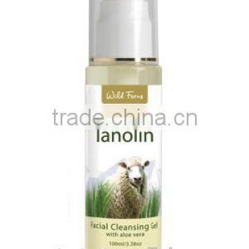 new Zealand skin care_Lanolin Cleansing Gel with Aloe Vera