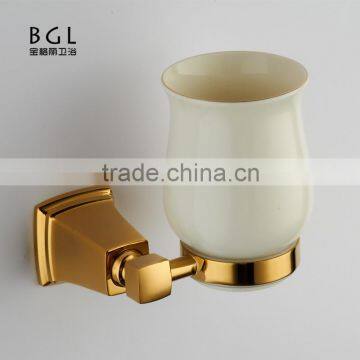 12138 gold bathroom accessories tooth brush holder