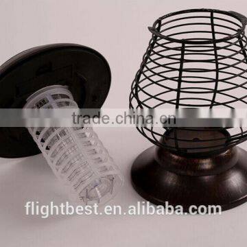 Newest,Stainless steel solar mosquito killer lamp with 2 LED for Outdoor Lighting To Amsterdam Netherlands