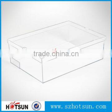 Hupbox Clear Acrylic Shoebox, Shoe Box Packaging, Custom Shoe Box Wholesale photo-3