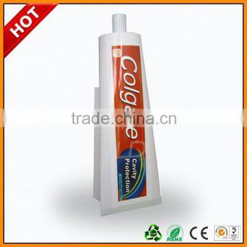 desk counter standee with pocket ,darlie tooth paste paper cube standee for promotion ,cvs advertising paper standee