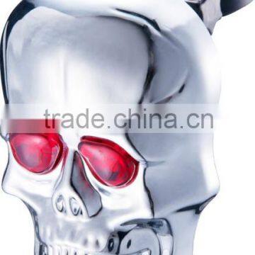 New Skull Shape Bicycle Tail Warning Light LED Bike Laser Light