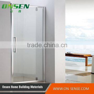 Bathroom shower glass partition
