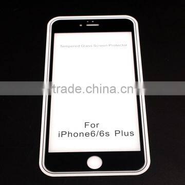 Matte Technology Silk Printing Glass Protector for Iphone 6 and 6s