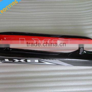 Full carbon fiber red glossy carbon road bicycle fork 700C 29er carbon bicycle fork for racing