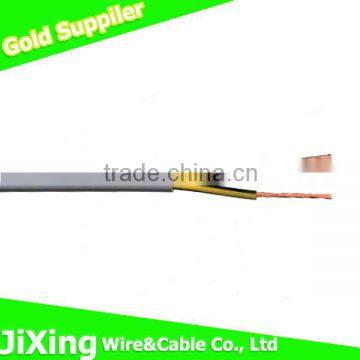 300 500V H05VV-F 3 core oil resistant cable with PVC insulation