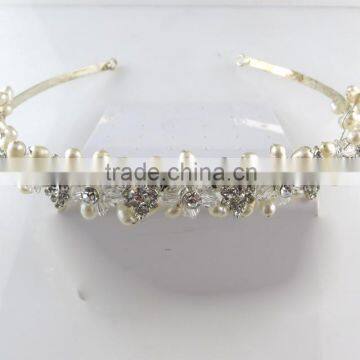 Female pearl tiara