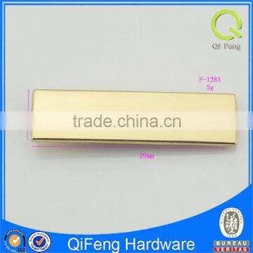 Custom Metal Tag Handbag Accessories Metal