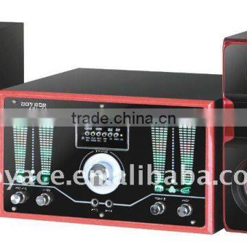 tower speaker with usb/sd/remote and karaoke