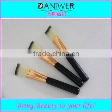 Hot Sell Synthetic Fiber Wooden Handle Face Mask Brush