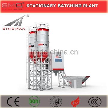 HZS50 HZS60 HZS75 V Series fast-installation concrete mixing plant