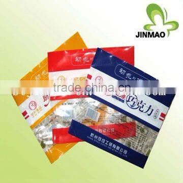 Best price flexible packaging material for chocolate