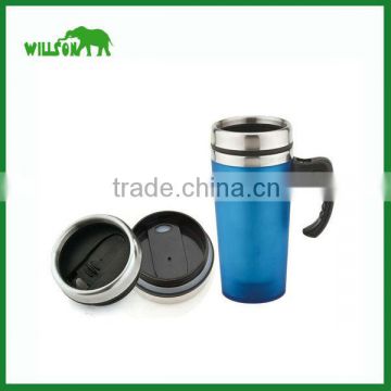 New Design Coffee Mug with Handle Double Wall Auto Car Mug Travel Mug