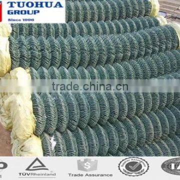high quality hot dip galvanised chain link fence(manufacturer)