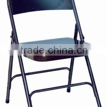 Sponge with pvc steel folding chair