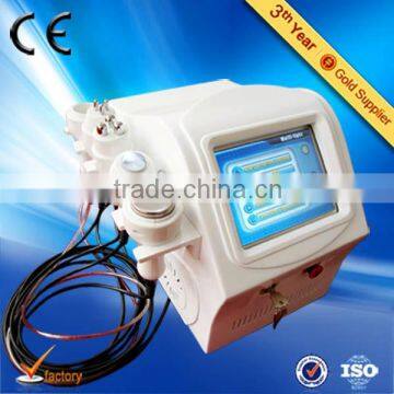Ultrasonic Liposuction Machine Portable 5 In1 Miltipolar RF Ultrasonic Contour 3 In 1 Slimming Device Radio Frequency Ultrasonic Liposuction Cavitation Vacuum Slimming Machine