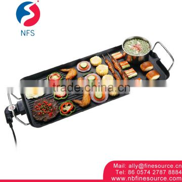 Kitchen Electric Nonstick Food Griddle Fry Aluminium Square Pan