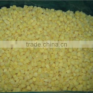 IQF frozen ginger dice, chinese golden supplier