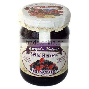 Wild Berries in Syrup