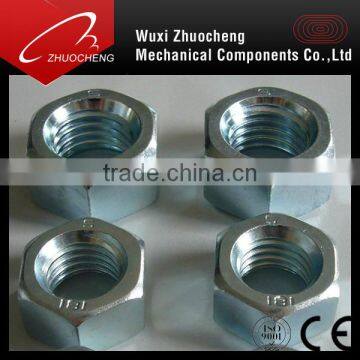 galvanized hdg din934 grade 5 hexagon nut