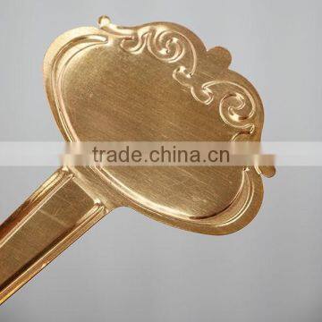 17cmL Gardening Marker Pen With Ornamental Copper Plant Label Metal Label