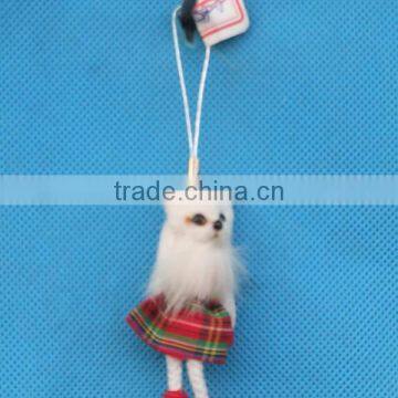 Alibaba china cotton handmade fabric keychain