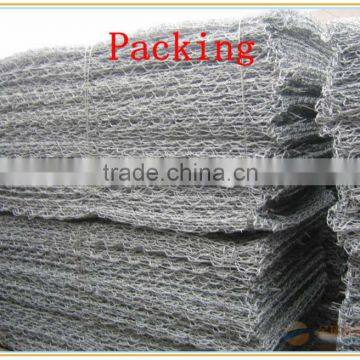 3x2x0.23m size 60x80mm mesh size 2.7mm diameter gabion basket hexagonal mesh