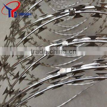 Hot Dipped Galvanized Razor Blade Wire Fencing photo-3